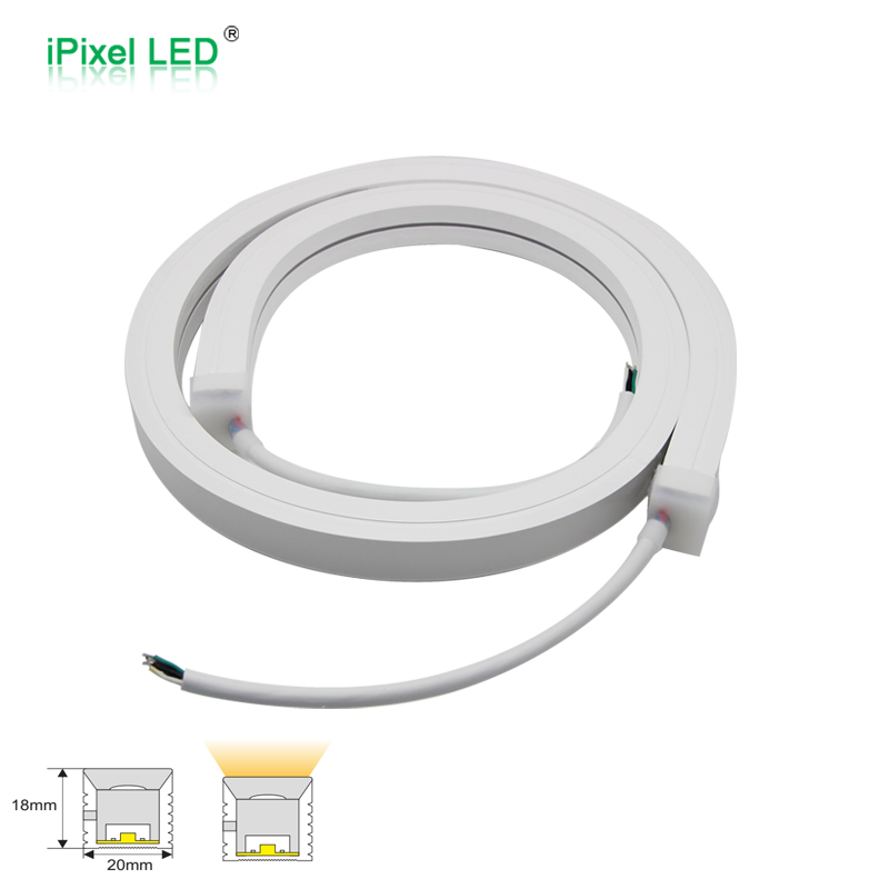 10pixels/m 20mm*18mm DMX RGBW neon strip