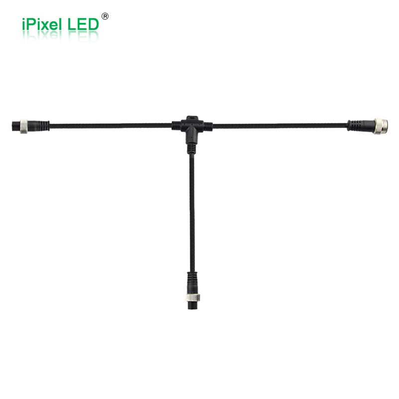 3Pin T-type IP65 Waterproof Connector