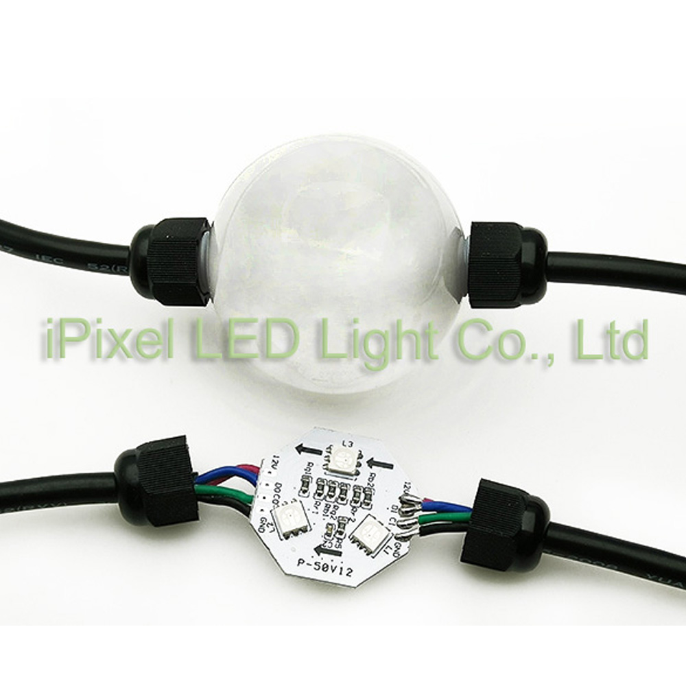 50mm LED Pixel Ball String