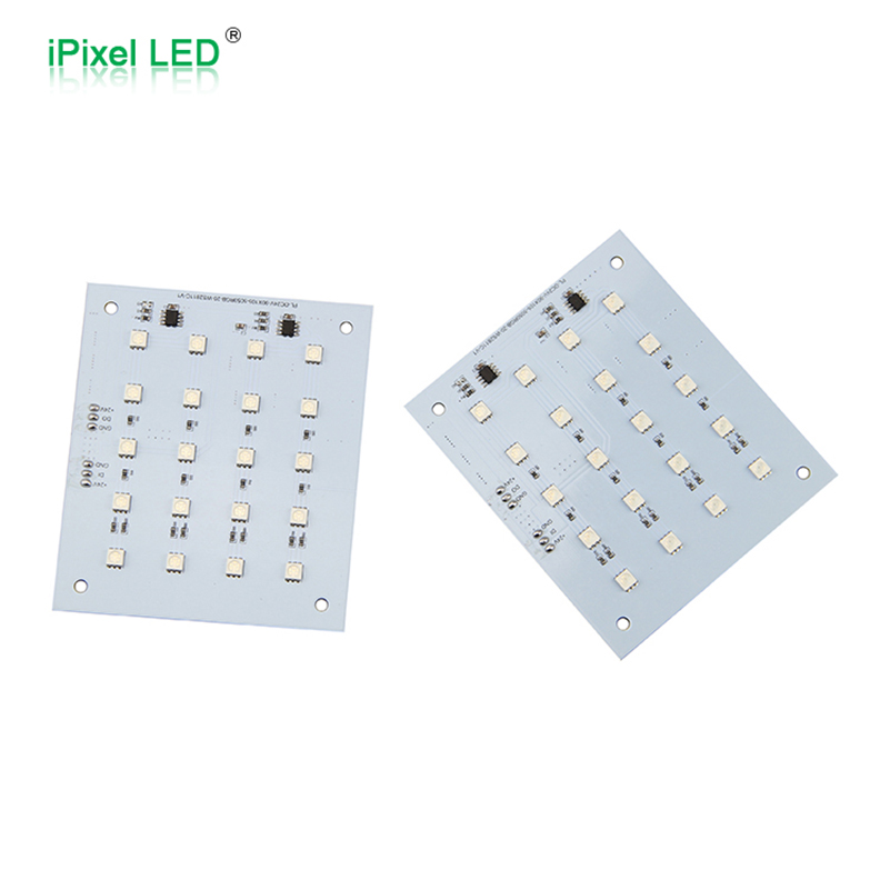 WS2811 DC24v 4X5 leds rigid matrix