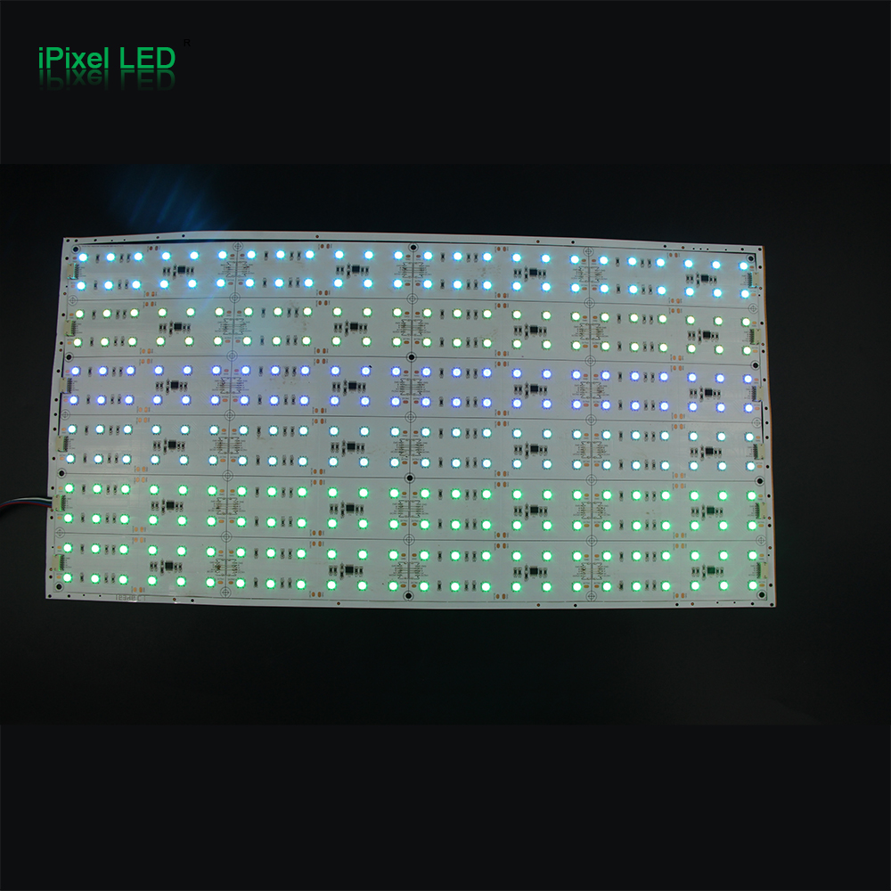 Custom DMX RGB Flex LED Sheet for Middle East Project