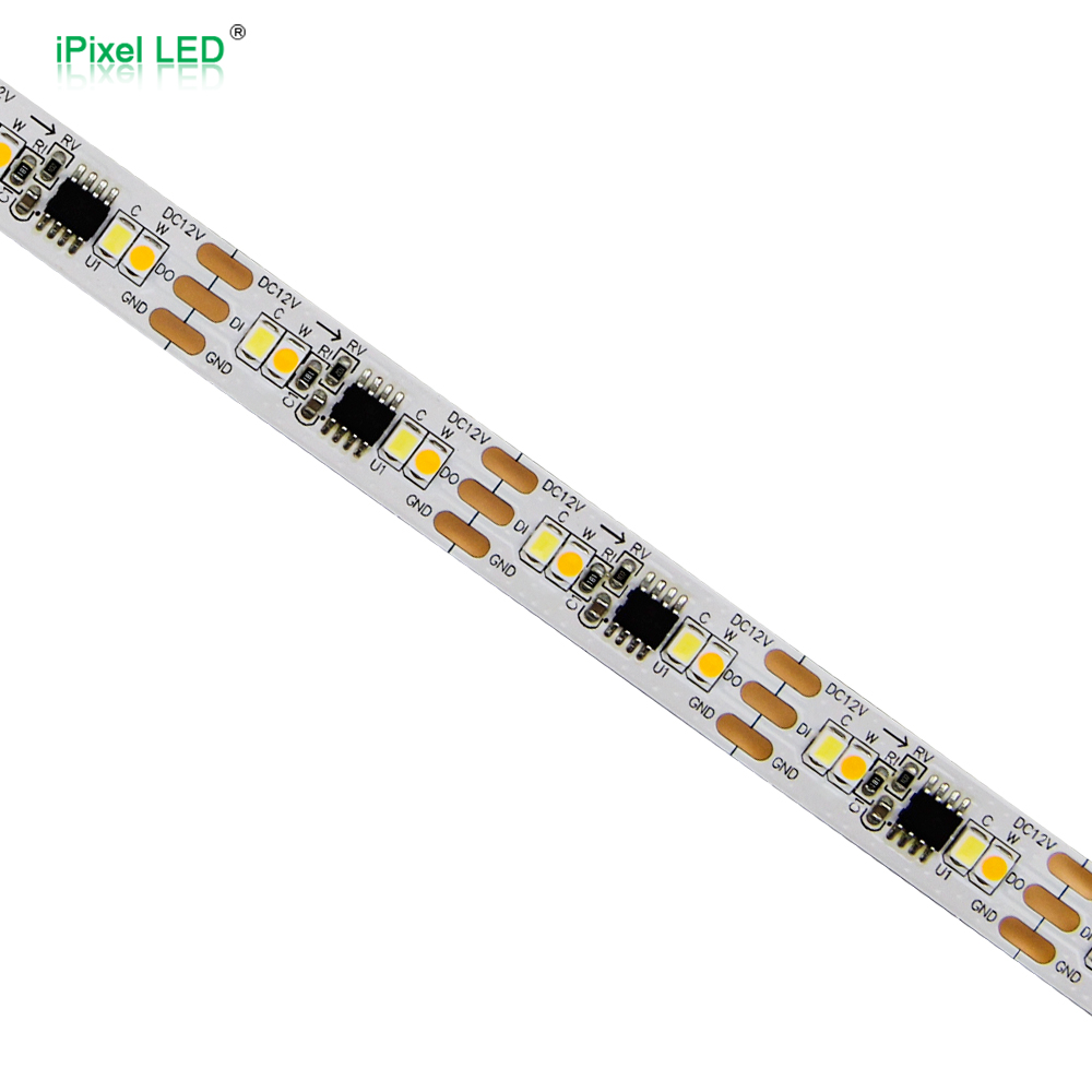 UCS2904 digital 2835 dual color LED strip 
