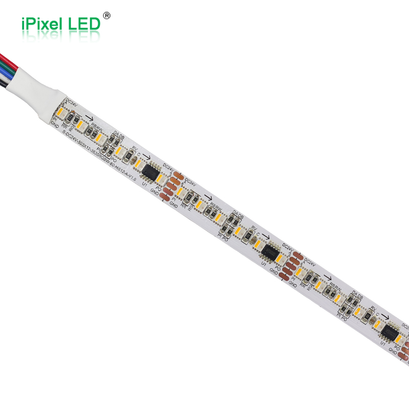 DMX512 3535 RGBW  flex led strip 120LEDs/m DC24V