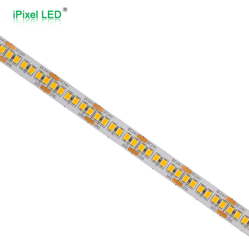 SMD2835 10mm single color LED strip 240 LEDs/M DC12V/DC24V