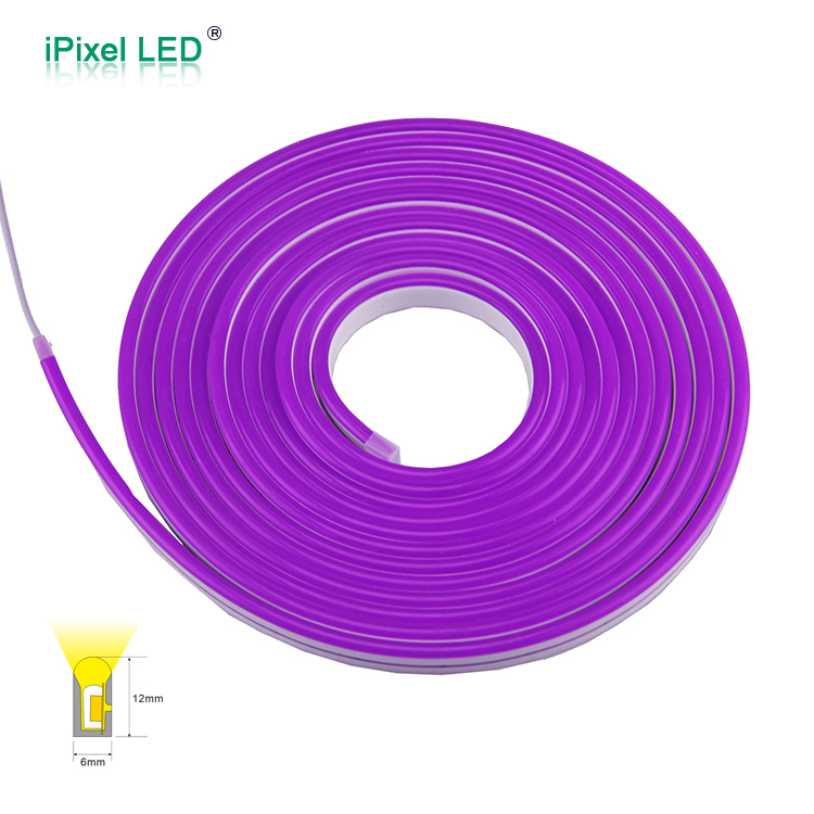 6x12mm Mini static color Side View LED Neon flex DC12V/DC24V